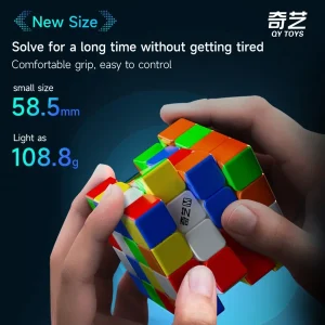 QiYi M Pro 4x4 Magnetic Speedcube 4 by 4 Magnetic Magic Cube Professional 4×4 Speed Puzzle Children's Gift Toys - Thumbnail Image 3