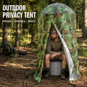 Portable Pop Up Camping Shower Tent Privacy Shelter Changing Room Toilet Outdoor Car Tailgate Quick Setup Dome Instant Travel
